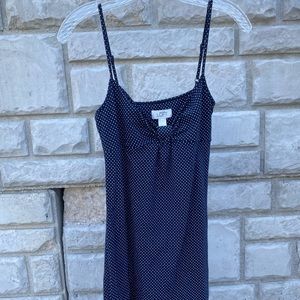 Loft Polka Dot Strap Dress